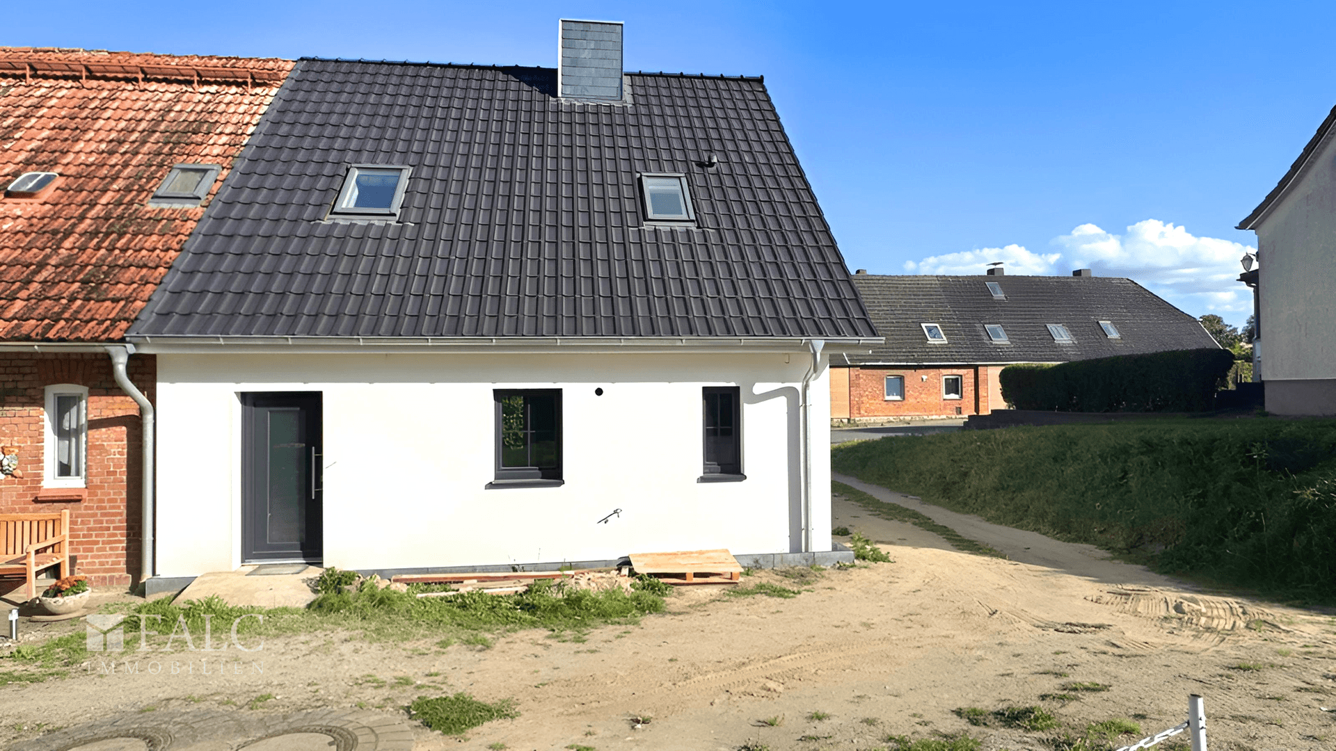 hintere Hausansicht 